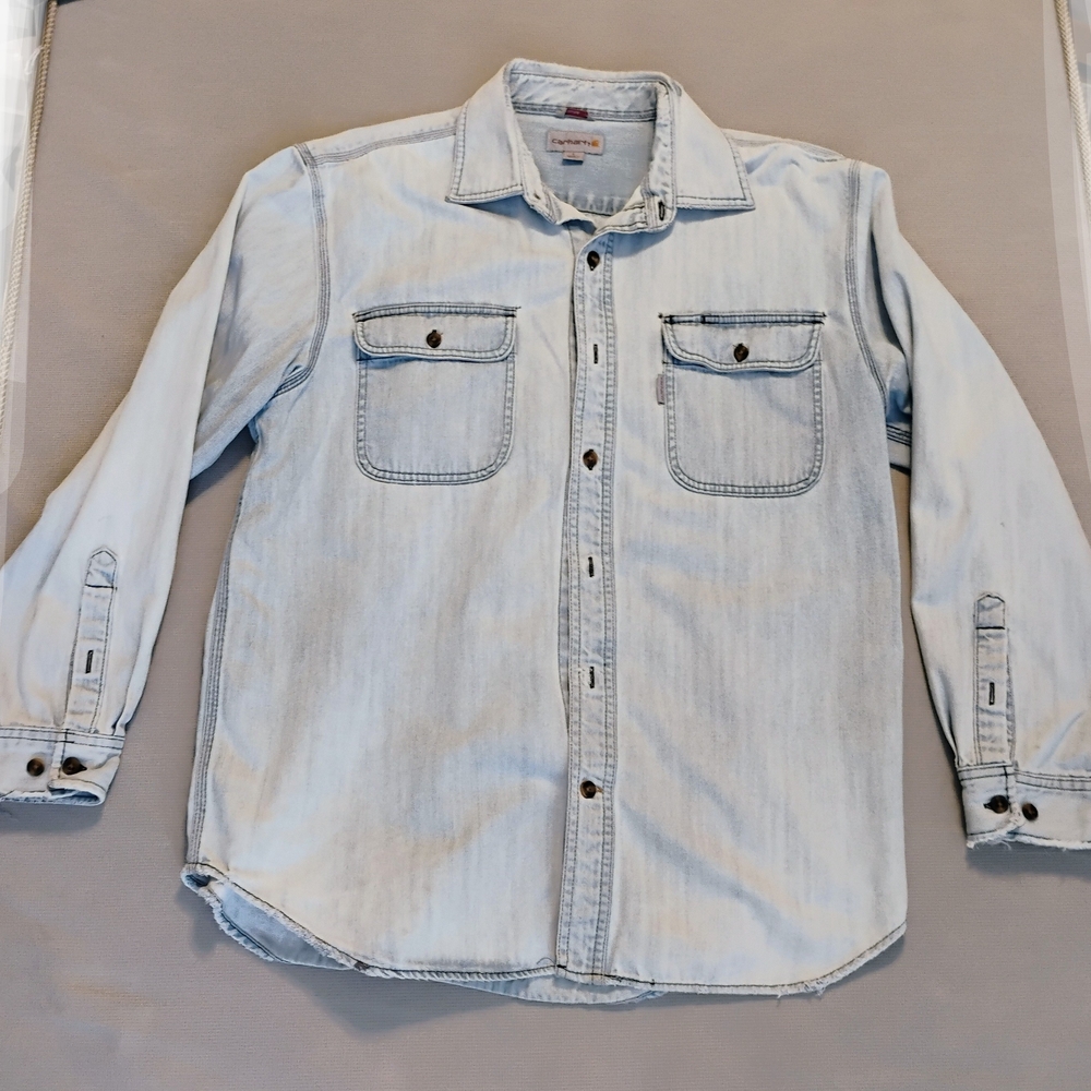 Carhartt Light Blue Denim Shirt